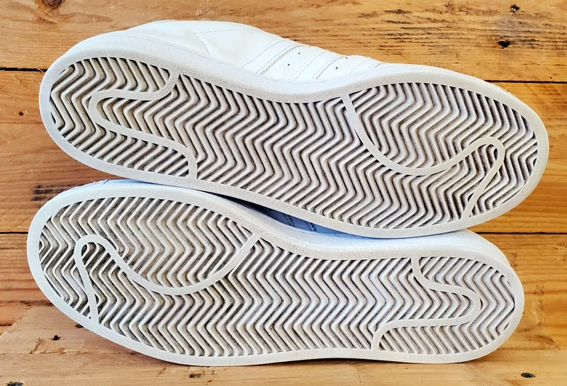 Adidas Superstar Low leather Trainers UK8/US8.5/EU42 EG4960 Triple White