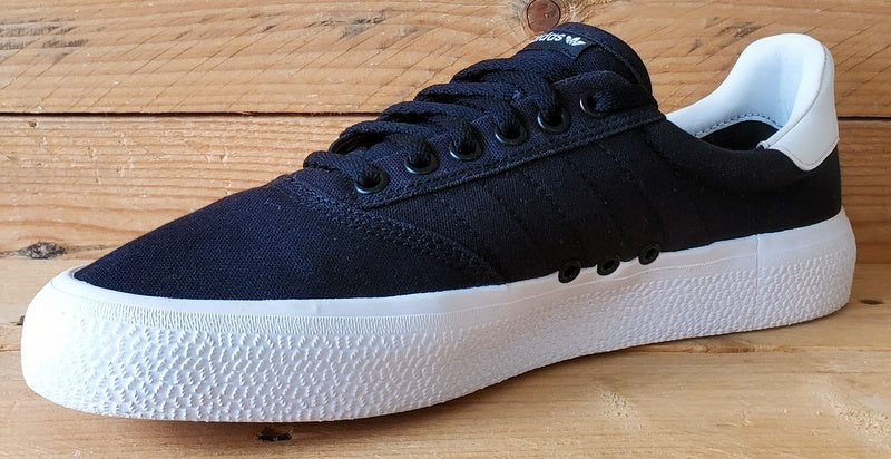 Adidas 3MC Low Canvas Trainers UK7.5/US8/EU41 B22706 Core Black/White