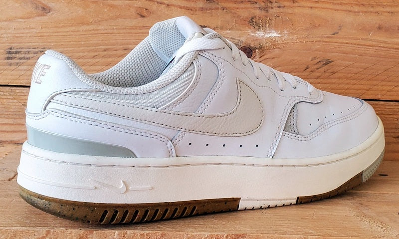 Nike Gamma Force Low Leather Trainers UK7/US9.5/EU41 DX9176-103 White/Sail