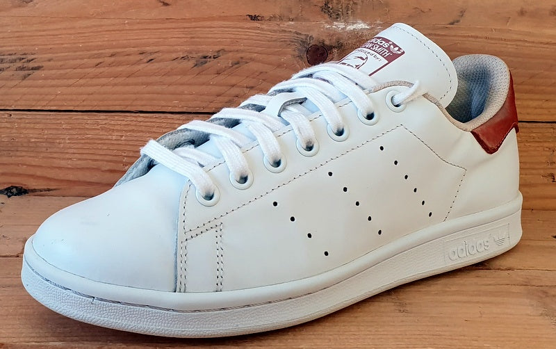 Adidas Stan Smith Low Leather Trainers UK6.5/US8/EU40 S76911 White Almost Rose