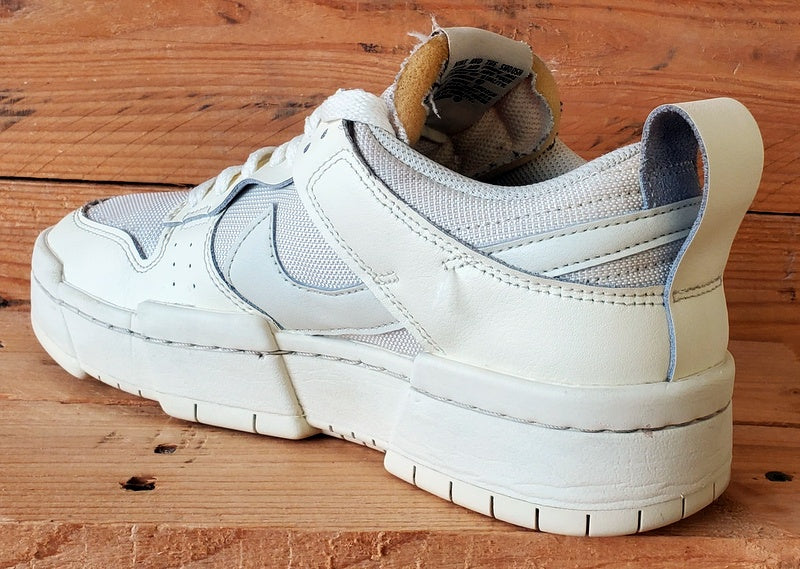 Nike Dunk Disrupt Low Leather Trainers UK5.5/US8/EU39 CK6654-105 Coconut Milk