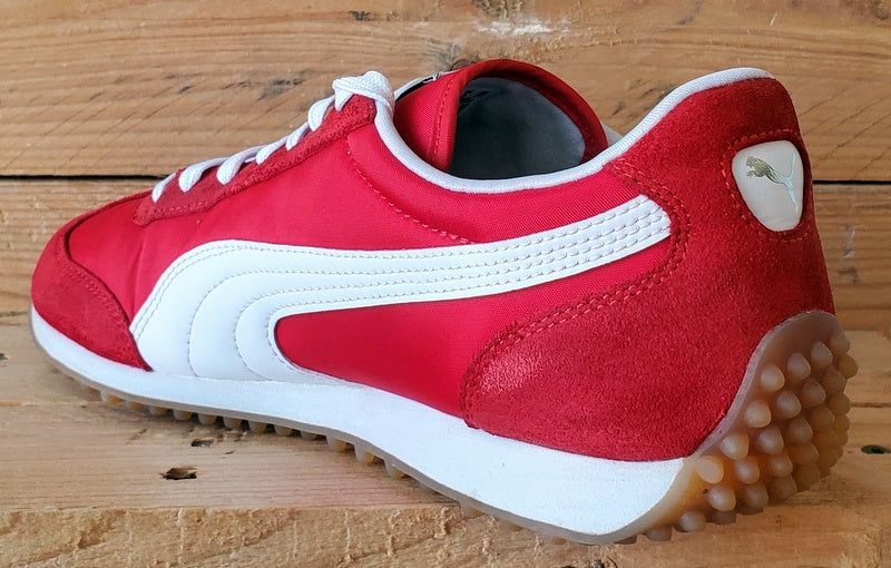 Puma Whirlwind Low Textile Trainers UK8/US9/EU42 351293-88 Red/White/Gum