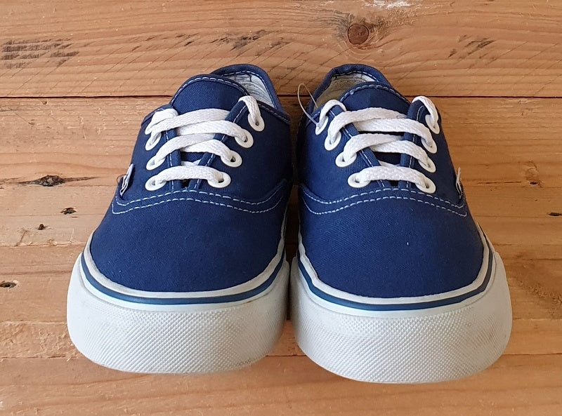 Vans Off The Wall Low Canvas Trainers UK5/US7.5/EU38 TB40 Blue/White/Gum