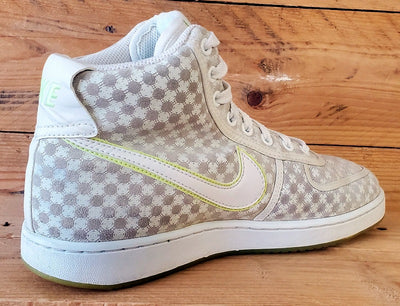 Nike Vandal Premium Mid Canvas Trainers UK6/US8.5/EU40 325321-011 Grey/White