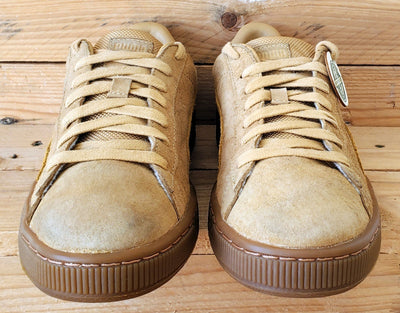Puma Basket Classic Low Suede Trainers UK7/US8/EU40.5 363829-02 Taffy/Tan