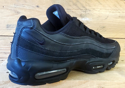 Nike Air Max 95 Low Leather/Textile Trainers UK8.5/US9.5/EU43 CI3705-001 Black