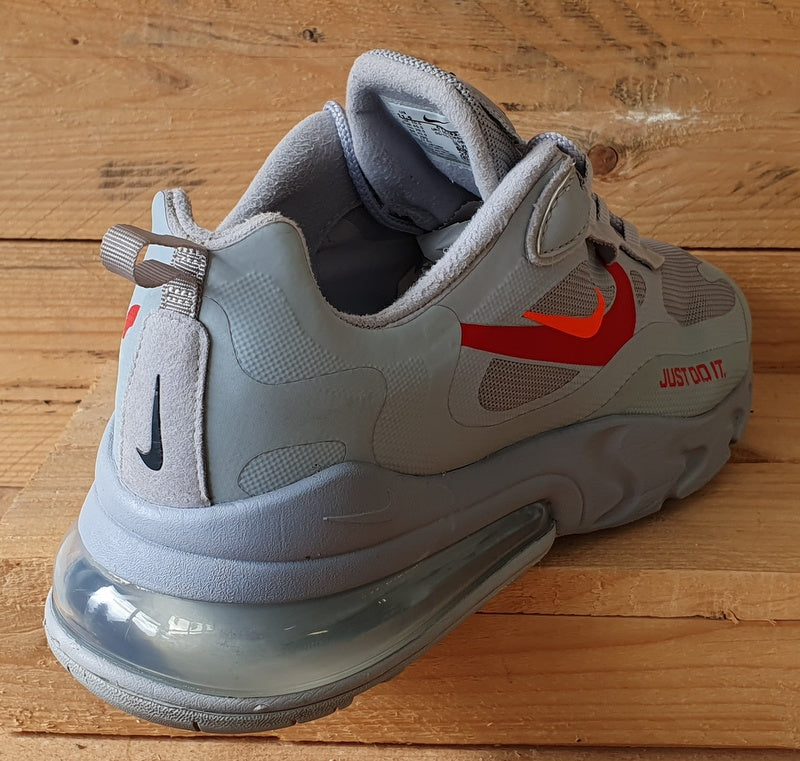 Nike Air Max 270 React Just Do It Trainers UK10.5 US11.5 EU45.5 CT2203 002 Grey VintageTrainers