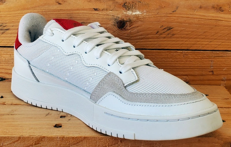 Adidas Supercourt Low leather/Textile Trainers UK9/US9.5/EU43 EF5881 White