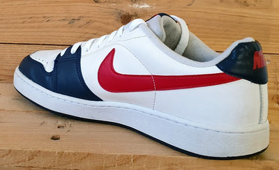 Nike Backboard Low Leather Trainers UK8/US9/EU42.5 378336-162 White/Navy/Red