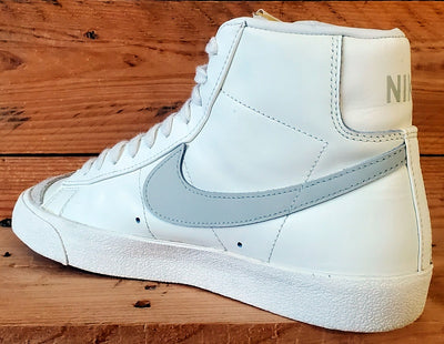 Nike Blazer 77 Mid Leather Trainers UK7/US9.5/EU41 CZ1055-120 SAil/Light Bone