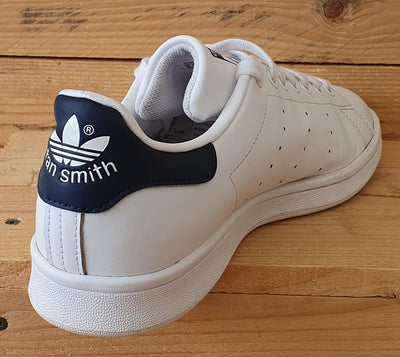 Adidas Stan Smith Low Leather Trainers UK8/US8.5/EU42 M20325 White/Navy Blue