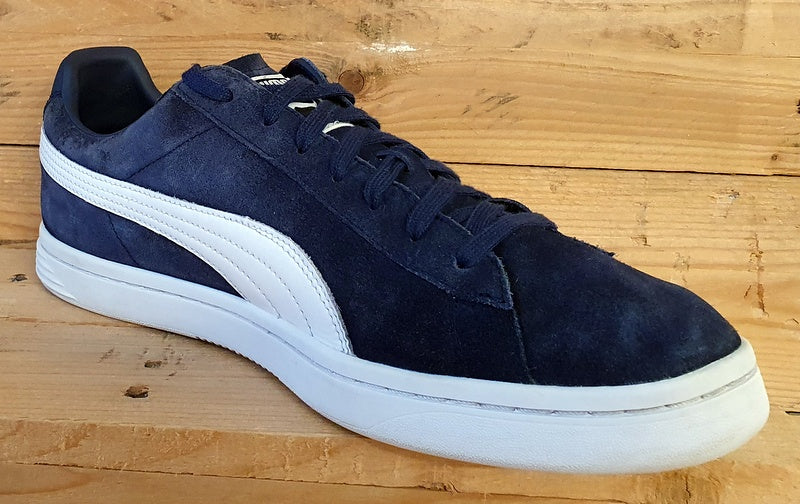 Puma Court Star Low Suede Trainers UK12/US13/EU47 366574-04 Navy/White