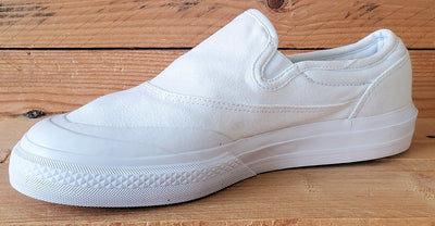 Adidas Nizza Slip Low Canvas Trainers UK5.5/US6/EU38.5 S23725 Triple White