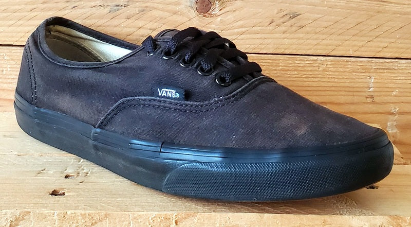 Vans Off The Wall Low Canvas Trainers UK9/US10/EU43 751505 Triple Black