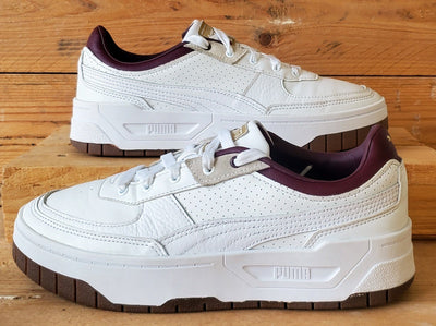 Puma Cali Dream Low Leather Trainers UK6.5/US9/EU40 392107-01 White/Gum