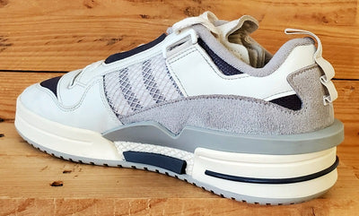 Adidas Forum Mod Low Leather Trainers UK9.5/US10/EU44 IG3761 Cloud White/Grey