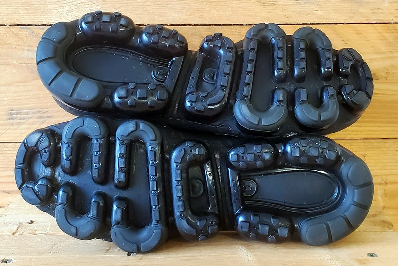 Nike Air Vapormax Low Flyknit Trainers UK8.5/US9.5/EU43 849558-041 Oreo