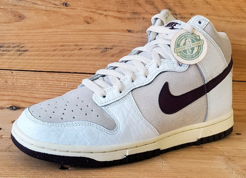 Nike Dunk Mid Suede/Leather Trainers UK4.5/US7/EU38 FB8482-100 Light Orewood