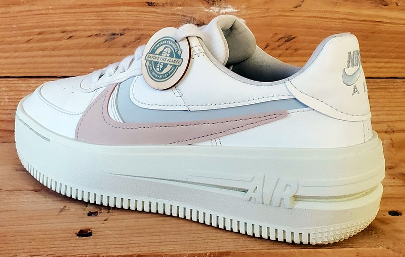 Nike Air Force 1 PLT.AF.ORM Low Leather Trainers UK5/US7.5/E38.5 DJ9946-104 Sail