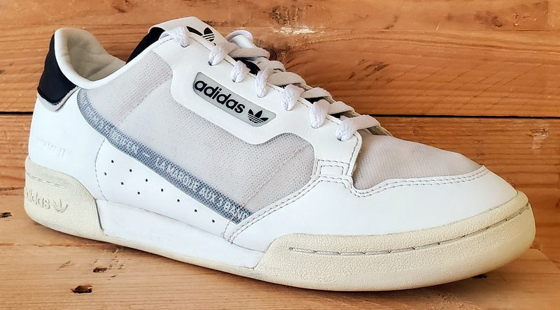 Adidas Continental 80 Low Leather Trainers UK9.5/US10/EU44 FY6666 White