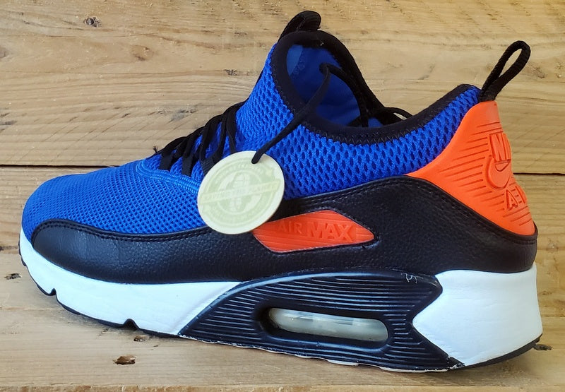 Nike Air Max 90 EZ Low Textile Trainers UK9/US10/EU44 AO1745-400 Racer Blue