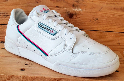 Adidas Continental 80 Low Leather Trainers UK8.5/US9/EU42.5 FX3516 White