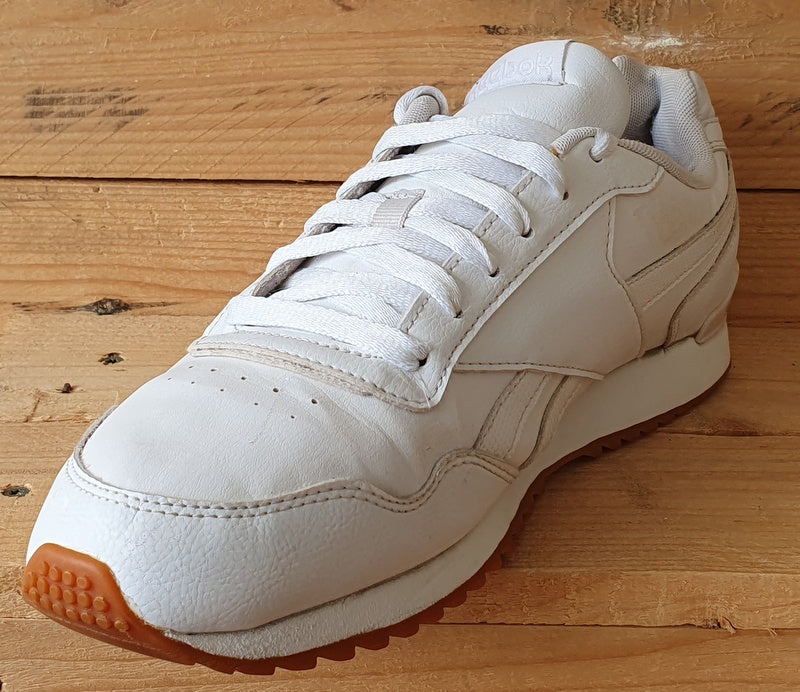 Reebok Royal Glide Low Leather Trainers UK9.5/US10.5/EU44 CM9098 White/Gum