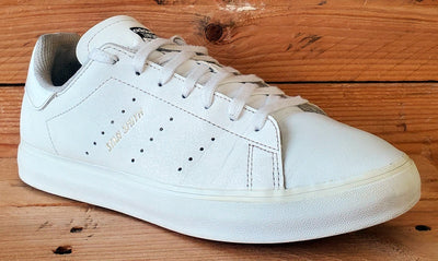 Adidas Stan Smith Low Leather Trainers UK5.5/US6/EU38.5 EG0381 White/Gold