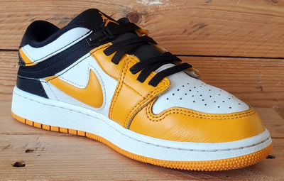 Nike Air Jordan 1 Flyease Low Trainers UK4/US4.5Y/EU36.5 DN4639-107 Yellow/White