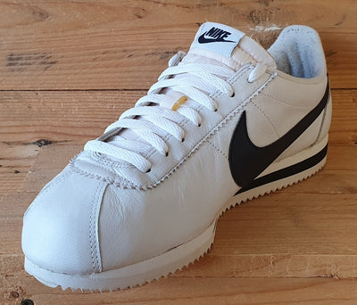 Nike Cortez Premium Low Leather Trainers UK10.5/US11.5/EU45.5 807480-101 White