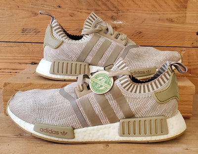 Adidas NMD R1 Low Primeknit Trainers UK9/US9.5/EU43 BY1912 Linen Khaki