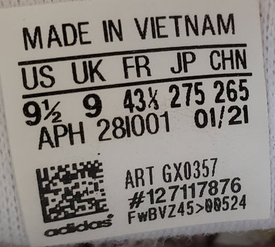 Adidas Stan Smith Adicolor Low Leather Trainers UK9/US9.5/EU43 GX0357 White