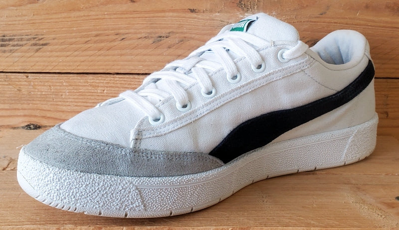 Puma Mallorca Low Canvas/Suede Trainers UK9/US10/EU43 374941-14 White/Navy