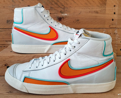 Nike Blazer Infinite Leather Trainers UK7.5/US8.5/EU42 DA7233-100 White Kumquat