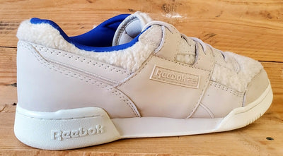 Reebok Workout Plus Stucco Suede/Wool Trainers UK9.5/US10.5/EU44.5 GX5423 Beige