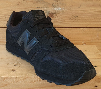 New Balance 373 Low Suede Trainers UK9/US9.5/EU43 M373CKK Triple Black