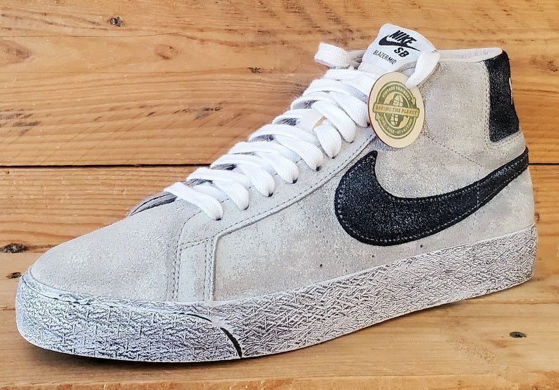 Nike SB Zoom Blazer Premium Mid Suede Trainers UK7.5/US8.5/EU42 DA1839-002 Grey