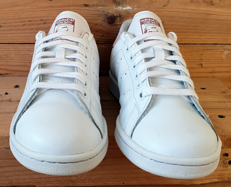 Adidas Stan Smith Low Leather Trainers UK6.5/US8/EU40 S76911 White Almost Rose