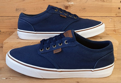 Vans Old Skool Low Canvas Trainers UK10/US11/EU44.5 751505 Navy/Brown/White