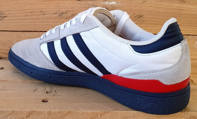 Adidas Busenitz Low Trainers UK9/US9.5/EU43 GY3650 White Collegiate Navy