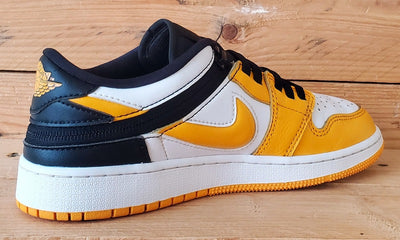 Nike Air Jordan 1 Flyease Low Trainers UK4/US4.5Y/EU36.5 DN4639-107 Yellow/White