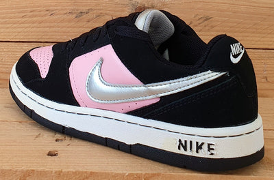 Nike Vintage Low Suede/Leather Trainers UK5/US5.5Y/EU38 318981-601 Black/Pink