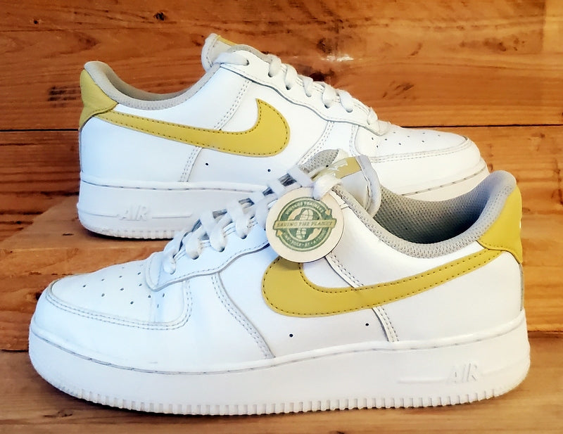 air force 1 white with gold tick