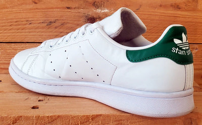 Adidas Stan Smith Low Leather Trainers UK9/US9.5/EU43 FX5502 White/Green