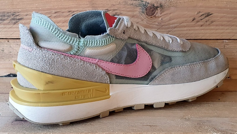 Nike Waffle One Textile/Suede Trainers UK4/US6.5/E37.5 DM9466-001 Spring Pastels