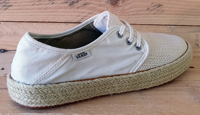 Vans Off The Wall Low Canvas/Knit Trainers UK6.5/US9/EU40 721278 Beige