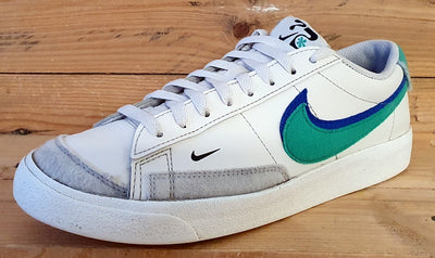 Nike Blazer Low 77 Double Swoosh Trainers UK8/US9/EU42.5 DO9777-001 Cream/Green