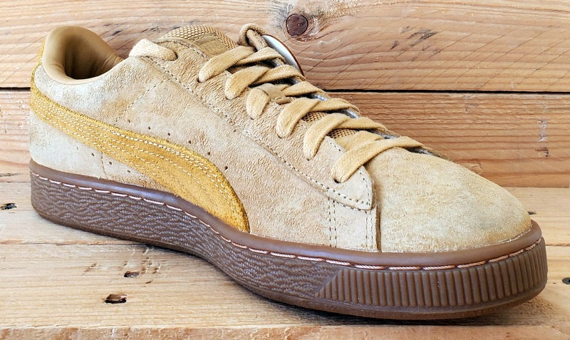 Puma Basket Classic Low Suede Trainers UK7/US8/EU40.5 363829-02 Taffy/Tan