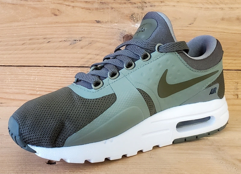Nike Air Max Zero Low Textile Trainers UK4.5/US5Y/EU37.5 881224-200 Green/White
