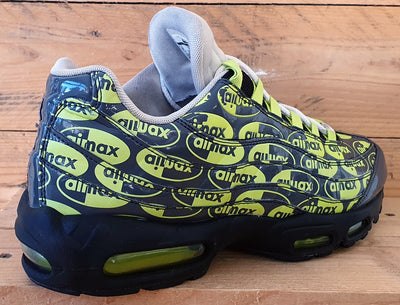 Nike Air Max 95 Low Pleather Trainers UK9/US10/EU44 538416-019 Print Black Volt